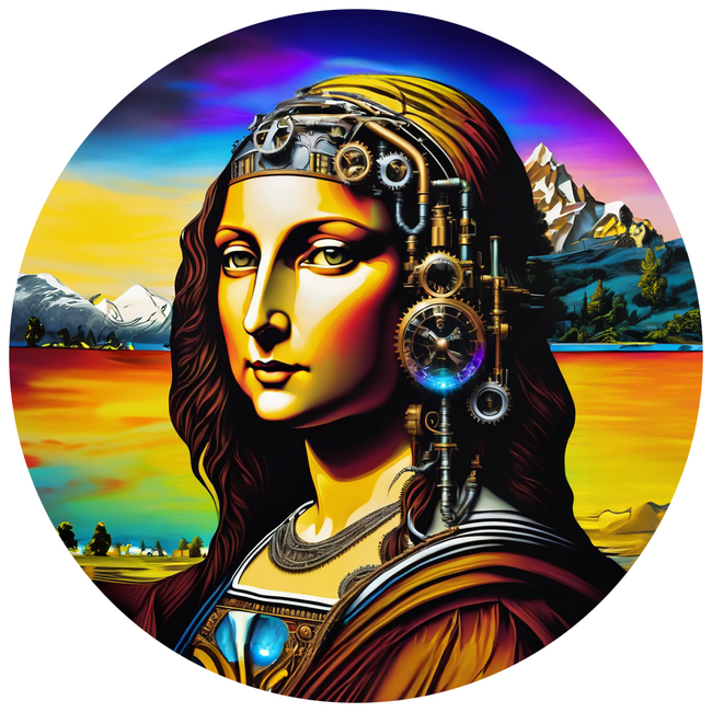 sTeAmPuNk MoNa LiSa | ModerneImageArt | MIA